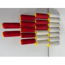 Noveenkaars 9 dagenbrander 10 x wit - 10 x rood
