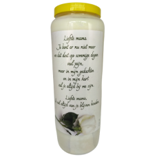 Liefste mama – Noveenkaars – 9 dagen brander